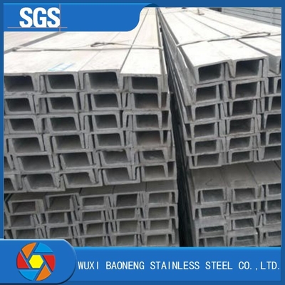 High Quality 316L 321 304 100x50x5.0mm Polished Stainless Steel U Channel
