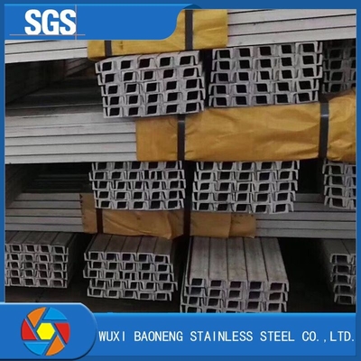 High Quality 316L 321 304 100x50x5.0mm Polished Stainless Steel U Channel